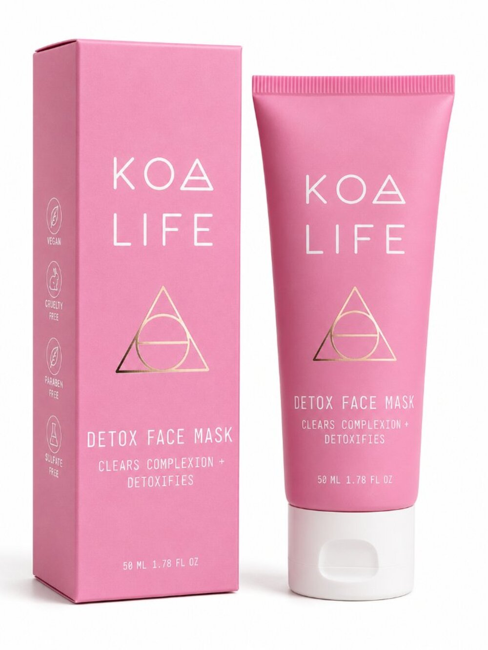 KOA LIFE Detox Face Mask 50 mL / 1.78 fl oz - BNIB